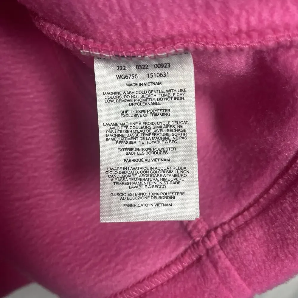 Columbia Benton Springs 2 fleece jacket youth large pink NEW